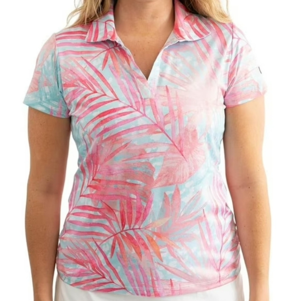 YattaGolf Standout Performance Short Sleeve Golf Polo Shirt